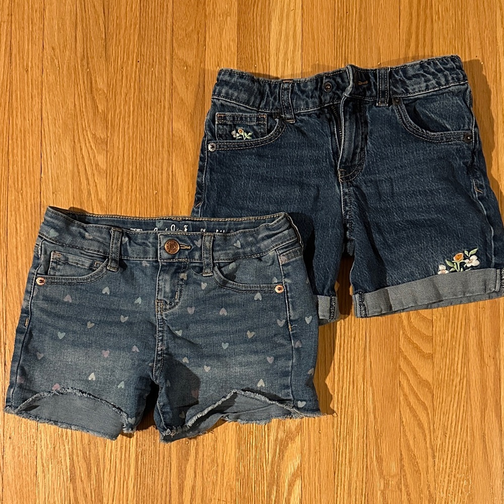 Girls Denim shorts bundle - (S) 6/7 - Cat & Jack